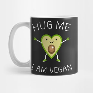 Hug Me I Am Vegan Mug